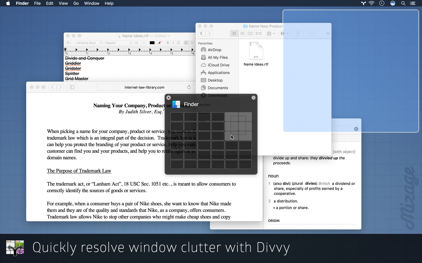 Desktop Organizer App Mac